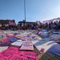 180 mil mujeres marchan en CDMX para conmemorar el 8M