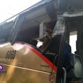 Autobús de Primera Plus sufre accidente en carretera a Mismaloya