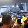 Evacuan avión que venía a Puerto Vallarta.