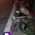Aparatoso accidente dejó al motociclista en estado crítico