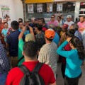 Protestan en Jarretaderas contra el alcalde de Bahia y el gobernador de Nayarit por obras de VIDANTA
