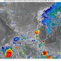 Hoy se pronostican lluvias intensas para Jalisco, Colima y Michoacán.