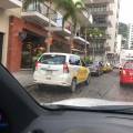 Taxistas dueños de la calle Ignacio L. Vallarta.