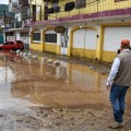 Río Cuale afecta a vallartenses