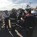 Accidente en avenida México .
