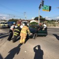 Accidente en avenida México .
