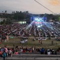 Poco más de tres mil personas y un derroche fueron parte del "festejo" de Munguía