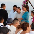 Celebra DIF Bahía matrimonio de 160 parejas