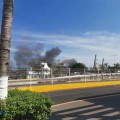 Incendio en colonia Villa Las Flores