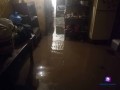 Casas inundadas y pérdidas materiales por las lluvias del deja de ayer.