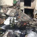 Se incendia pipa de gas en el Mercado de Jamaica