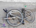 Niño sufre accidente en su bicicleta
