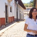Marcela Navarrete, candidata a la diputación local, recorre el Distrito 05