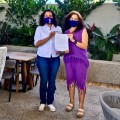 Idalia González, candidata del PAN a la presidencia, firma acuerdo por bienestar animal