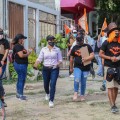 Lleva Lupita Guerrero la “fiesta naranja” a las colonias de la ciudad  