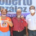 Sol a sol y de frente, Roberto González sigue haciendo campaña federal