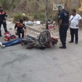 Atropellan a motociclista en colonia Villa del Real