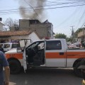 Se incendia en Lázaro Cardenas esquina con Hidalgo.