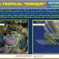 Enrique ya es ciclón tropical