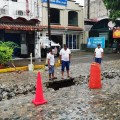Atiende SEAPAL colapso de subcolector en la Avenida México