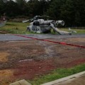 Se accidenta en Veracruz helicóptero de marina