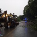 Derrumbe en Carretera Federal 200 de Mismaloya a Puerto Vallarta