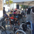 95 sillas de ruedas son entregadas a personas con discapacidad