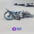 Accidente de motociclistas en Villa de Guadalupe
