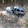 Accidente de una Cherokee en la carretera 544