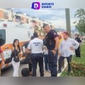 Accidente en Avenida Las Palmas deja jóvenes lesionados