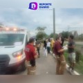 Accidente en Avenida Las Palmas deja jóvenes lesionados
