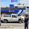 Accidente involucrando tres vehículos en Bucerías