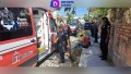 Accidente vial en Colonia Coapinole deja a agente de tránsito herido
