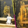 Activistas arrojan sopa sobre la Mona Lisa en el Louvre