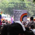 Amor es amor en la Marcha del Orgullo CDMX.