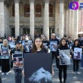 Animalistas defienden los derechos animales en Plaza Liberación