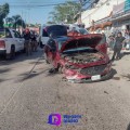 Aparatoso accidente en la avenida Francisco Villa
