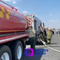 Aparatoso accidente múltiple en la autopista Zapotlanejo - Lagos de Moreno