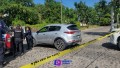 Aseguran vehículo robado tras persecución en Florida Vallarta