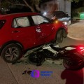 Choque de Motociclista en Avenida Víctor Iturbe El Pirulí