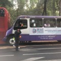 Choque entre Metrobús y autobús RTP deja al menos 40 heridos