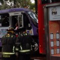 Choque entre Metrobús y autobús RTP deja al menos 40 heridos