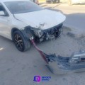 Choque entre vehículos en carretera a Las Palmas deja una persona herida