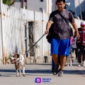 Chuyita López y Claudia Delgadillo realizan gran paseo canino
