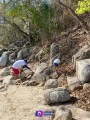 Ciudadanos limpiaron la basura del río Mismaloya