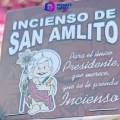 Comerciantes en CDMX ofrecen  Incienso de “SAN AMLITO” para la prosperidad