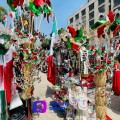 Con caravana tricolor arrancan las fiestas patrias en la CDMX