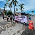 Desconoce Setran a camioneros “piratas” de Puerto Vallarta