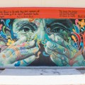 Develan mural ‘13 Flores’ en la Escuela Secundaria 84
