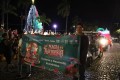 Disfrutan familias el primer Desfile Navideño de Puerto Vallarta